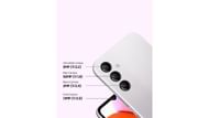 The Galaxy A14 comes with a triple camera setup at the back (Image via Samsung)